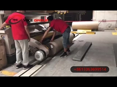 V5B / V6B Гидравлическая мельница рулонной стойки 1400 - 2800 мм Размер для картонной линии