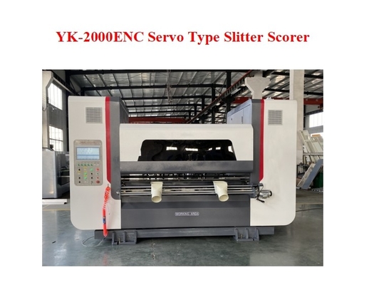 YK-2000 ENC Скорость 250 м/мин Серво-типовой слиттер для линии производства гофрированного картона