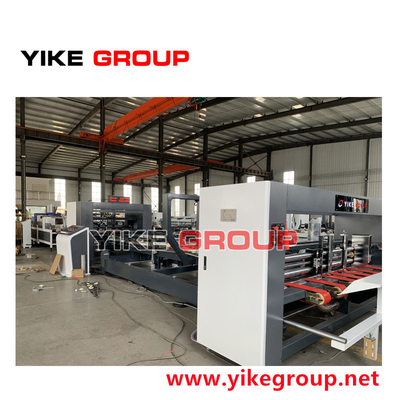 2024 Новый тип быстрой скорости YIKE GROUP Автоматическая гофрированная коробка складной клеевой машины