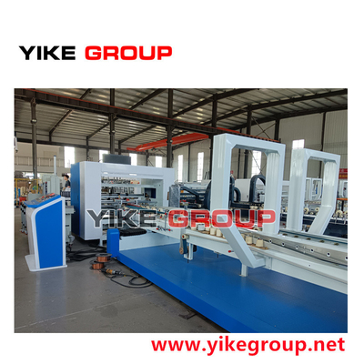 2024 Новый тип быстрой скорости YIKE GROUP Автоматическая гофрированная коробка складной клеевой машины