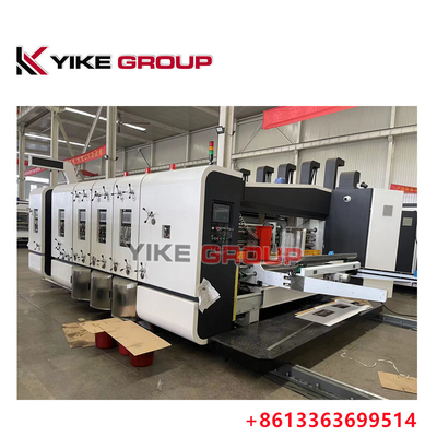 YK-1424 Высокоскоростной флексопринтер Slotter Die Cutter Machine Картонная коробка