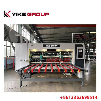YK-1224 Высокоскоростной принтер Slotter Die Cutter Machine With Stacker для изготовления картонных коробок