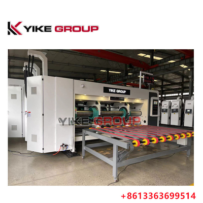 YK-1224 Высокоскоростной принтер Slotter Die Cutter Machine With Stacker для изготовления картонных коробок