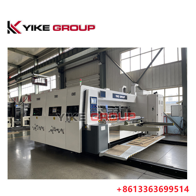 YK-1224 Высокоскоростной принтер Slotter Die Cutter Machine With Stacker для изготовления картонных коробок