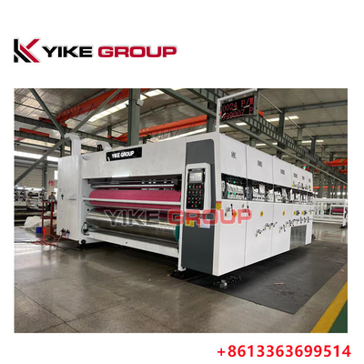 YK-1224 Высокоскоростной принтер Slotter Die Cutter Machine With Stacker для изготовления картонных коробок