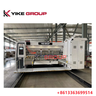 YK-1224 Высокоскоростной принтер Slotter Die Cutter Machine With Stacker для изготовления картонных коробок