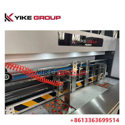 YK-1426 Свинцовый краевой флексопринтер Slotter Die Cutter Machine для изготовления картонных коробок