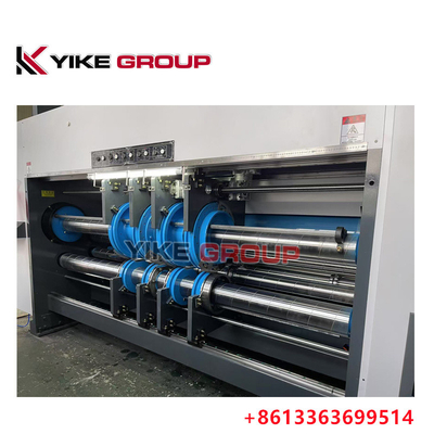 YK-1426 Свинцовый краевой флексопринтер Slotter Die Cutter Machine для изготовления картонных коробок