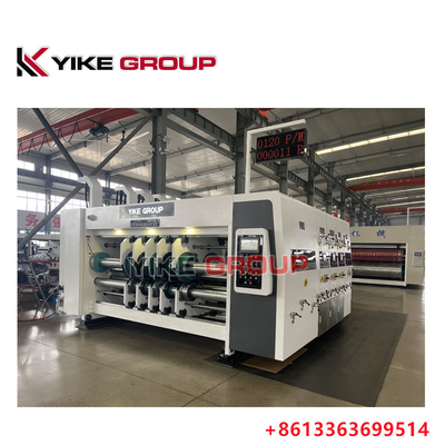Yk-920 Система питания свинцовым краем Флексопринтер с гофрированной печатной машиной для легкой работы