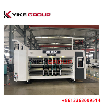 YIKE GROUP свинцовый краевой кормильщик 1200X2400MM 4 цвета Flexoprinting Slotting Die Cutting Machine