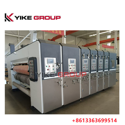YIKE GROUP скорость 150 штук / мин Полностью автоматический 415V 440V флексопринтер Slotter Machine