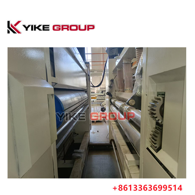 Yk-1228 Свинцовый краевой подающий принтер Slotter Die Cutter Machine для гофрированного картона