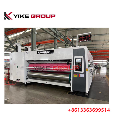 YK-1224 150 шт/мин 4 цветные флексопринтеры Slotter Machine Carton Box Making Machine