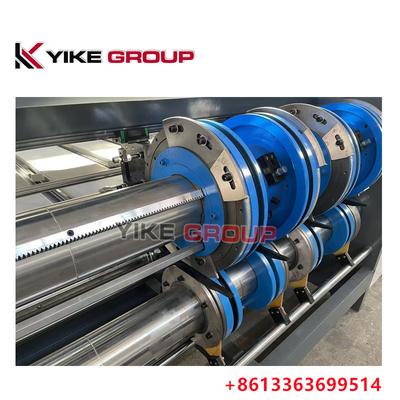 YK-1224 150 шт/мин 4 цветные флексопринтеры Slotter Machine Carton Box Making Machine