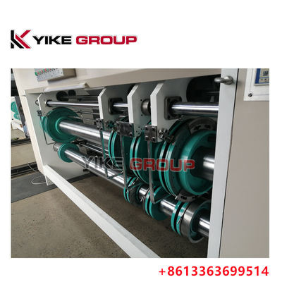 YK-1224 Высокоскоростной флексо 3 цветной принтер Slotter Machine для картонной коробки изготовления от YIKE GROUP