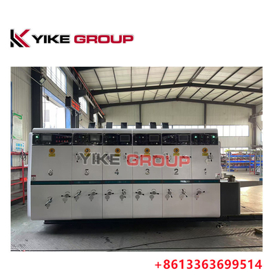YK-1224 Высокоскоростной флексо 3 цветной принтер Slotter Machine для картонной коробки изготовления от YIKE GROUP