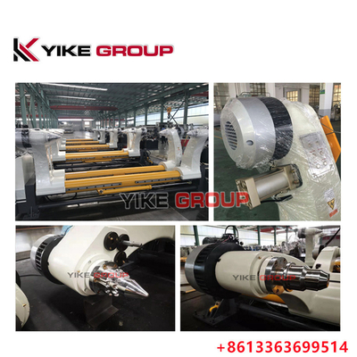 YIKE GROUP V6B 2200MM Безствольная гидравлическая рулонная стойка для линии производства гофрированного картона